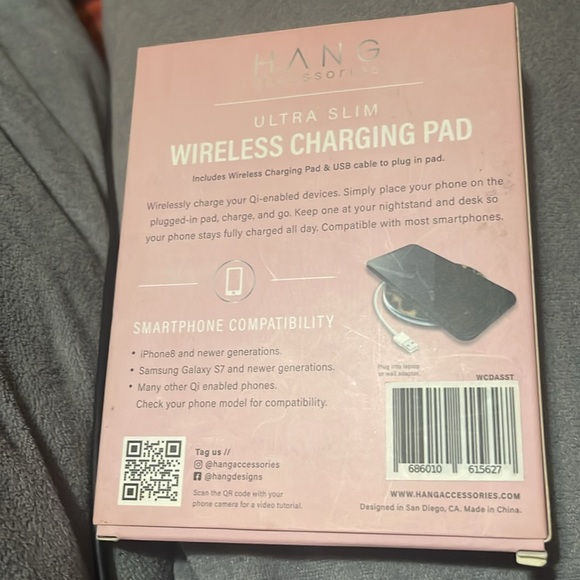 New HANG WIRELESS charging pad tropical cocktail - Picture 3 of 3